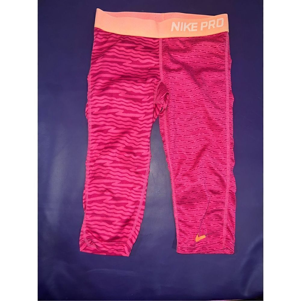 Girls’ Nike Pro Pink Leggings